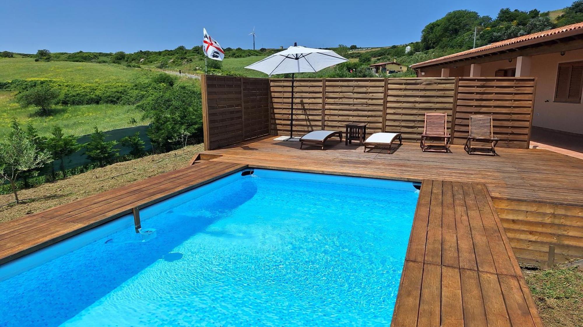 Villa Marci Con Piscina Privata A Nulvi Quarto foto